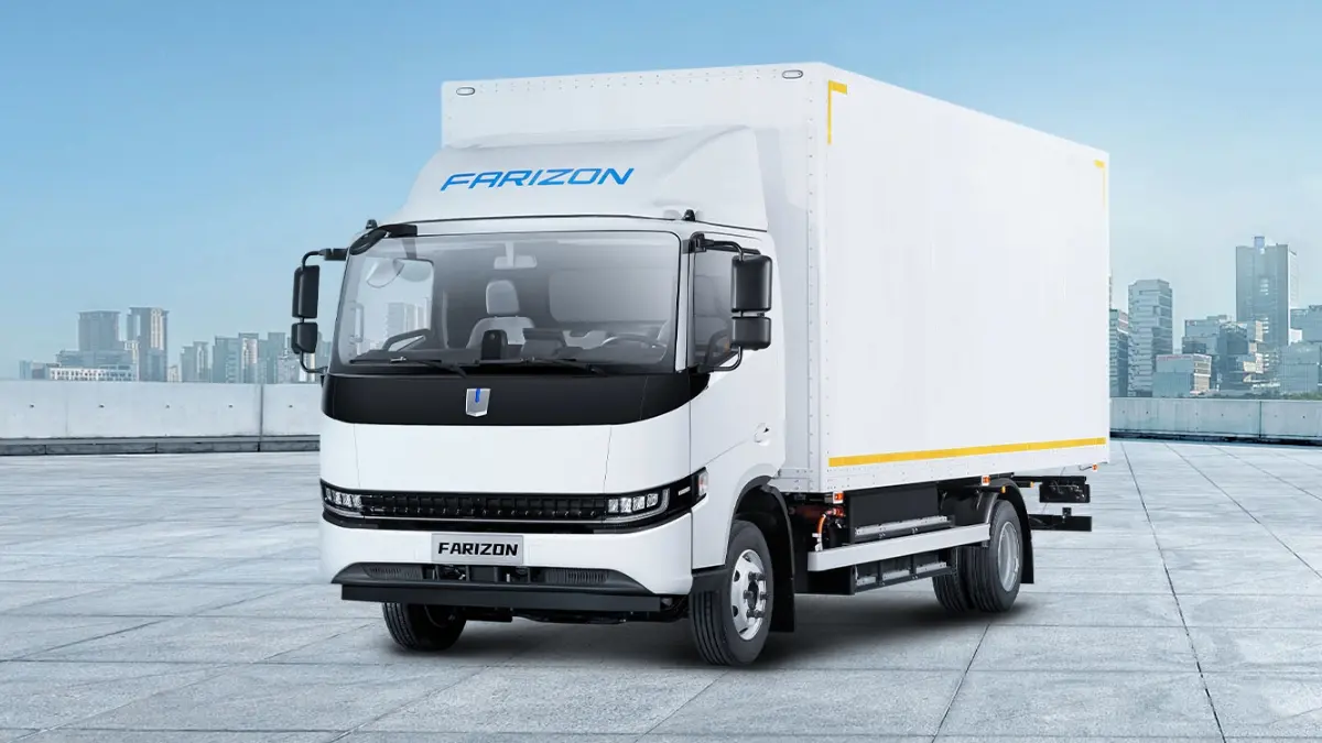 Farizon H9E branco estático de frente