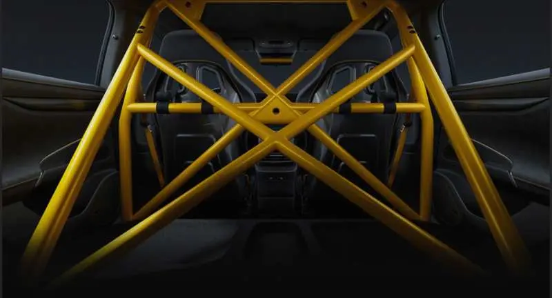 Gaiola de proteção do superchinês elétrico Xiaomi SU7 Ultra