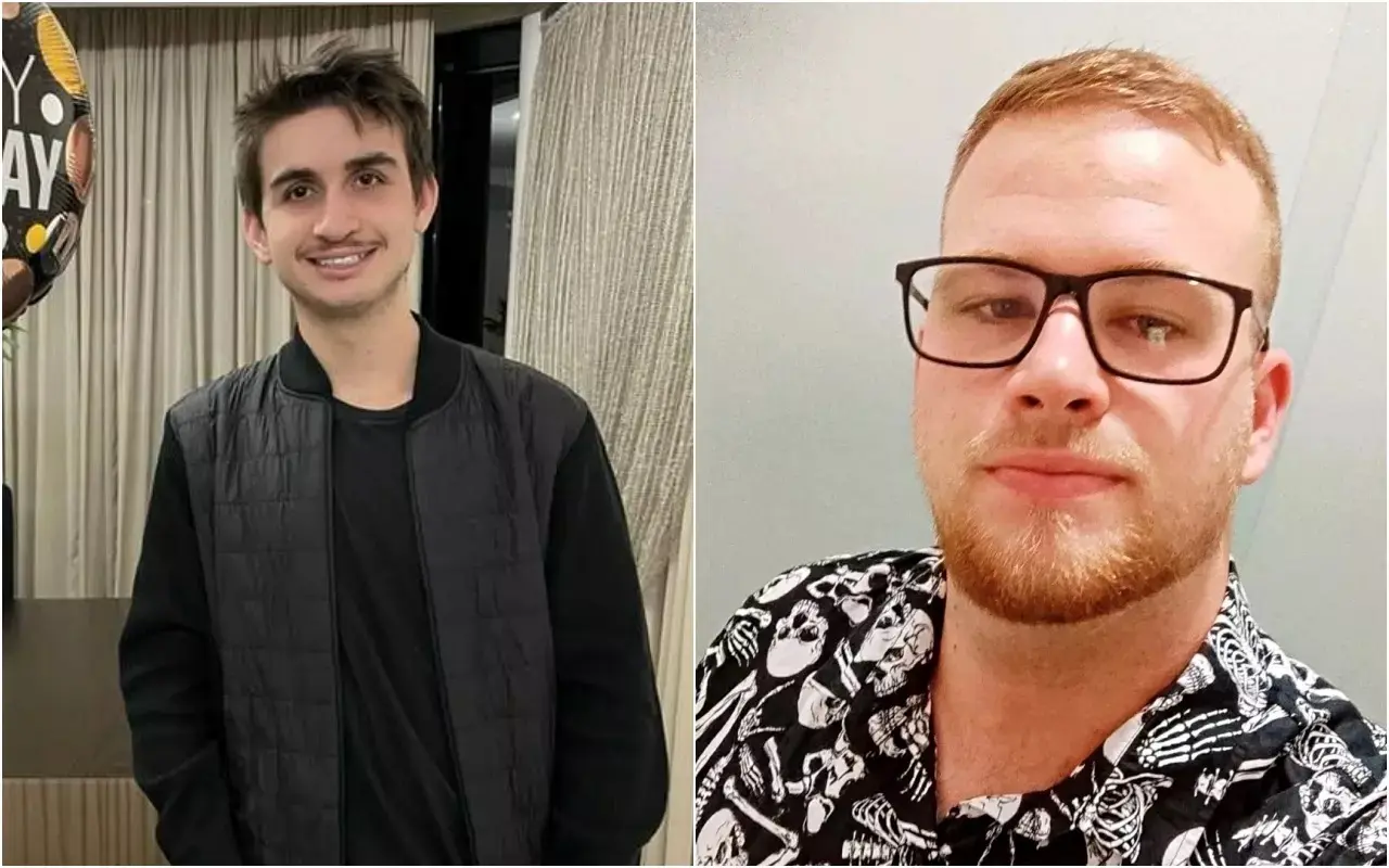 Montagem com fotos das vítimas fatais de acidente na BR-163