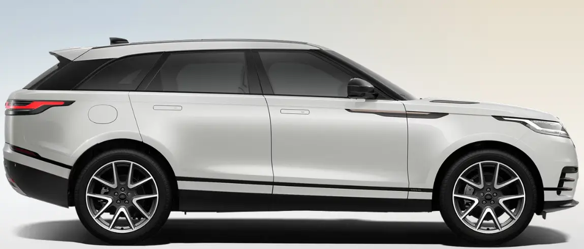 Land Rover Range Rover Velar Autobiography branco, visto de lado