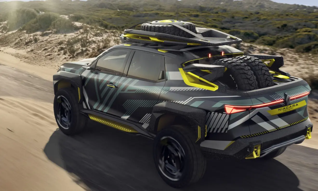 projeção da futura caminhonete da Renault