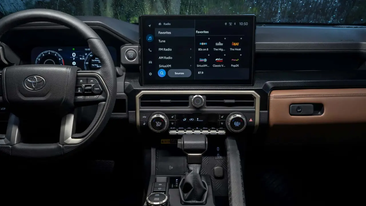 Interior do Toyota 4Runner