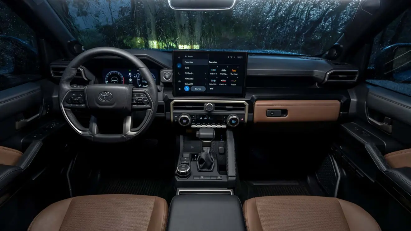 Interior do Toyota 4Runner