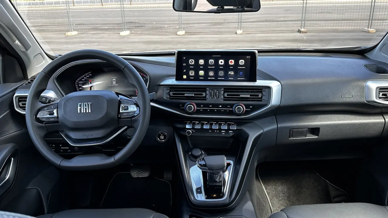 Painel da Fiat Titano Ranch 2026