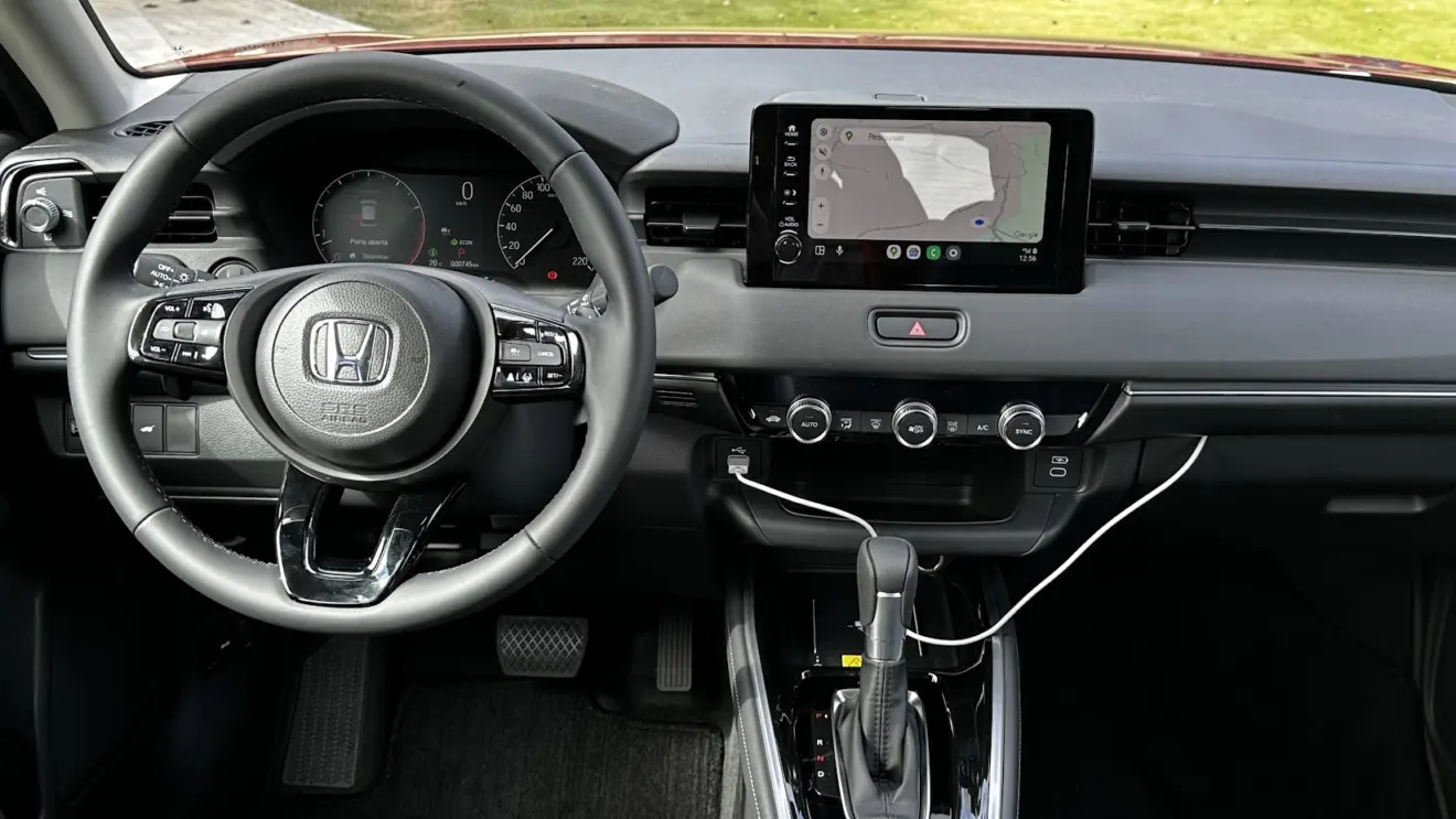 Painel do Honda HR-V Touring 2026