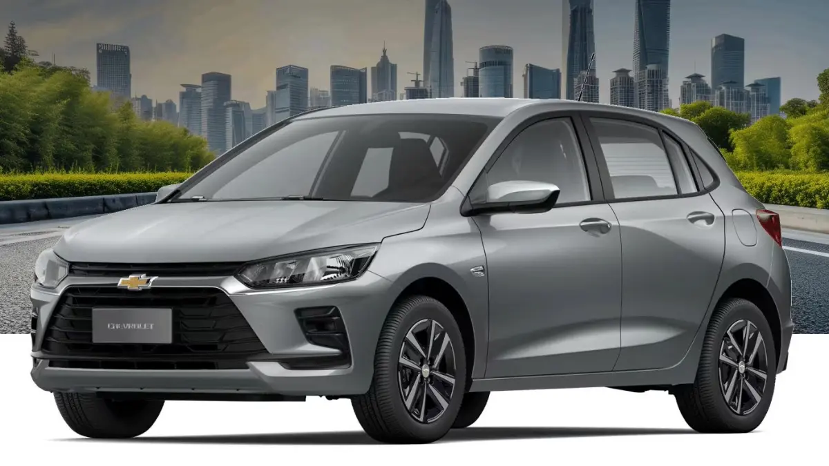 Chevrolet Onix LT turbo 2026 cinza
