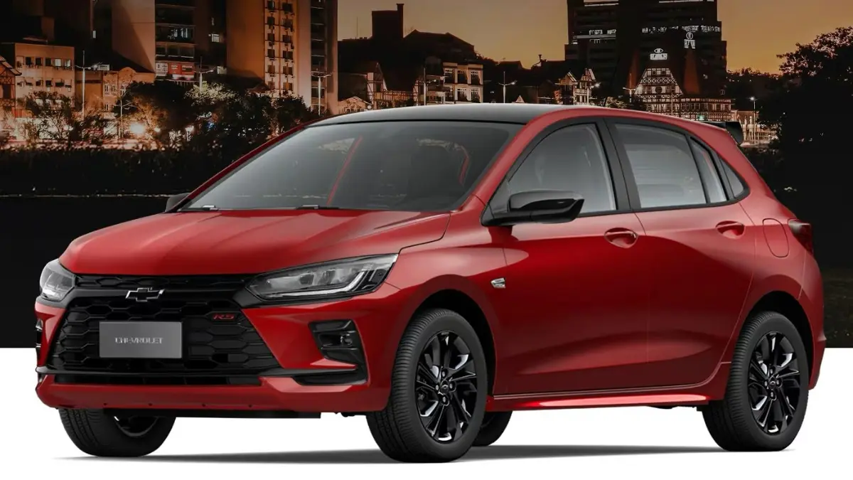 Chevrolet Onix RS Turbo 2026 vermelho