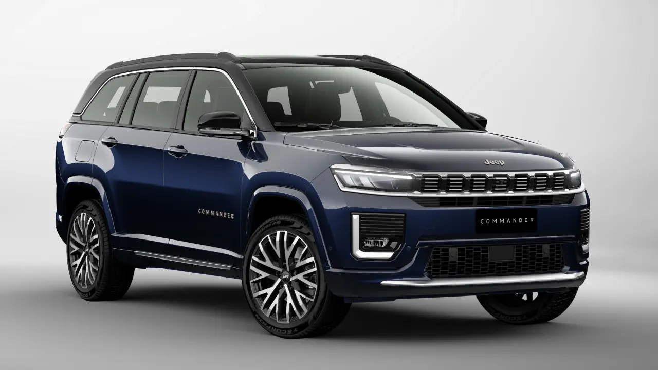 Jeep Commander Overland Flex estático de frente