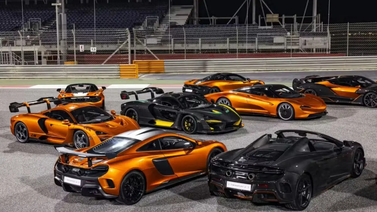 Coleção milionária de McLaren de Mansour Ojjeh
