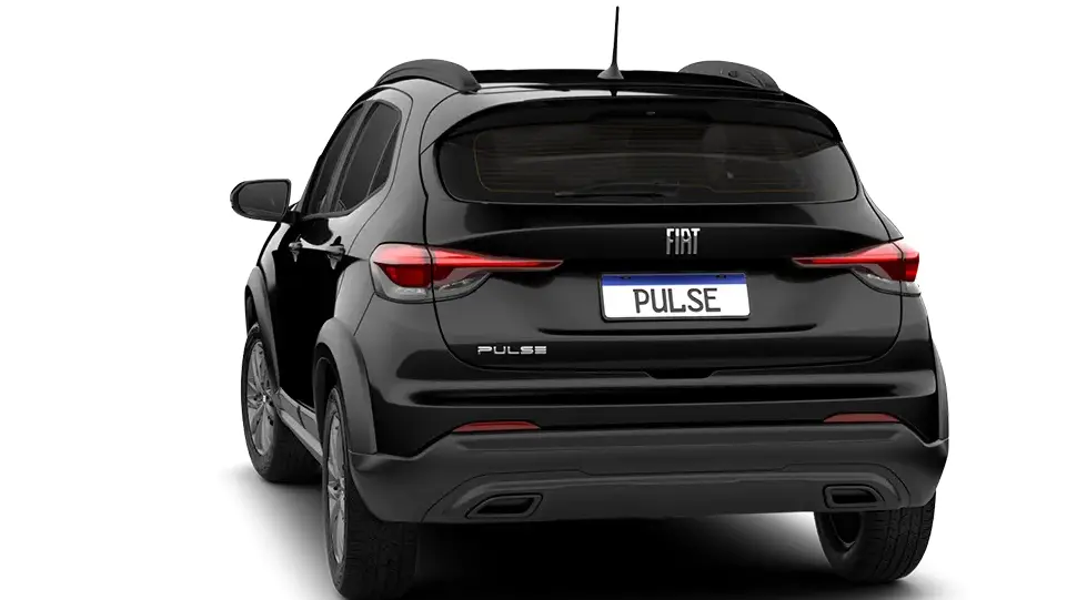 Fiat Pulse Drive manual preto visto de trás
