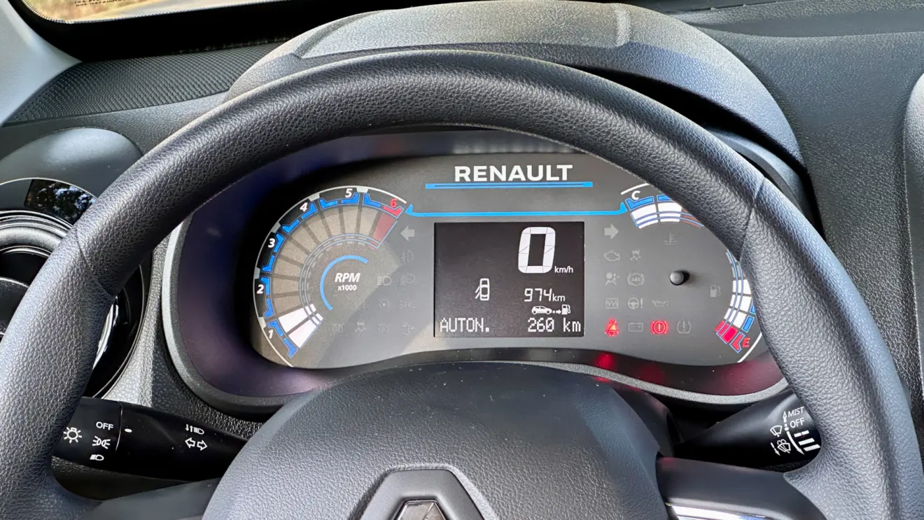 Painel de instrumentos digital Renault kwid