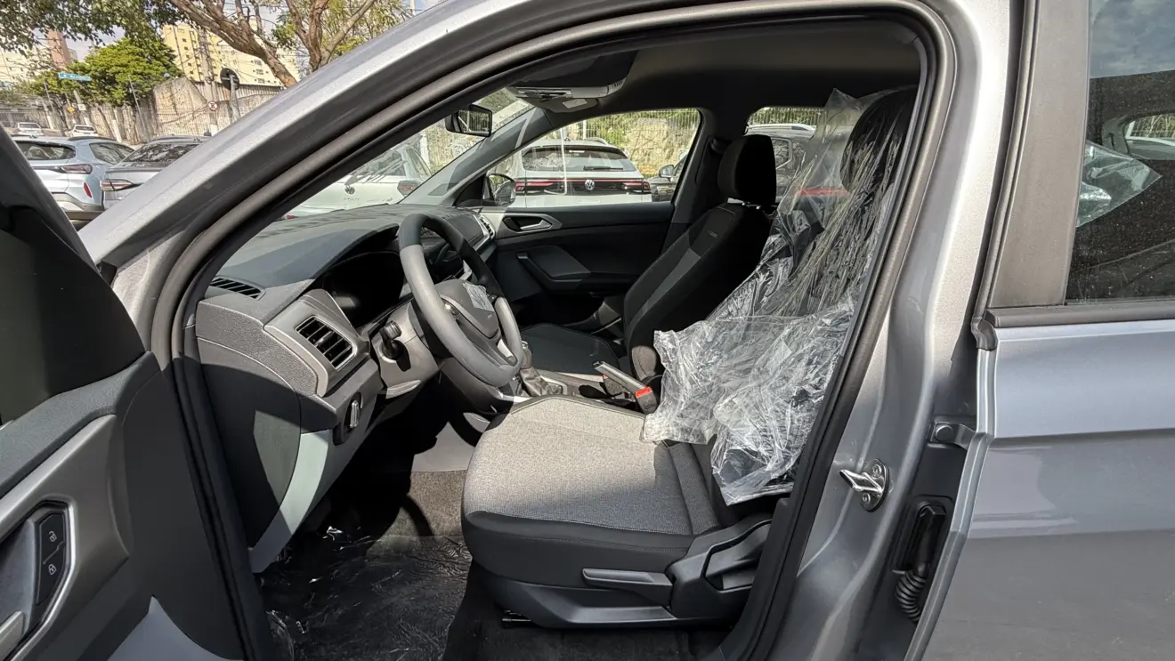 Interior do VW T-Cross Sense