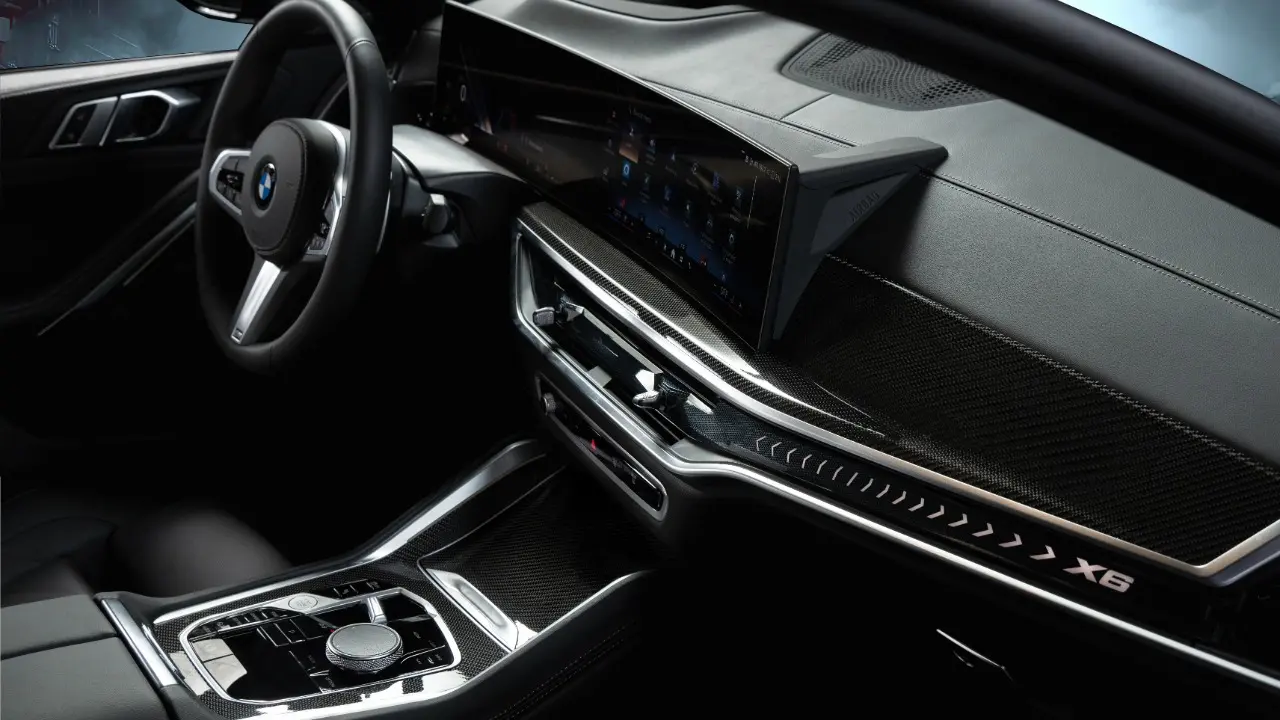BMW X6 Dark Edition e seu interior
