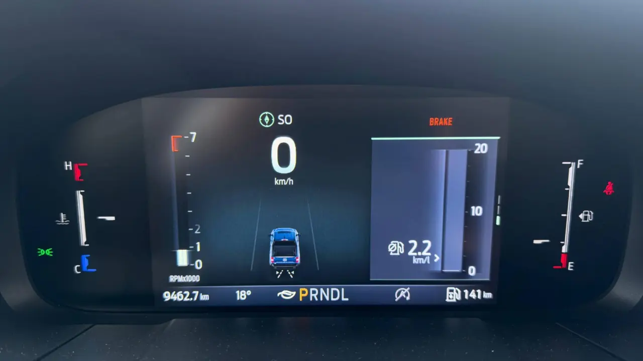 Painel de instrumentos da Ford Maverick Lariant Black