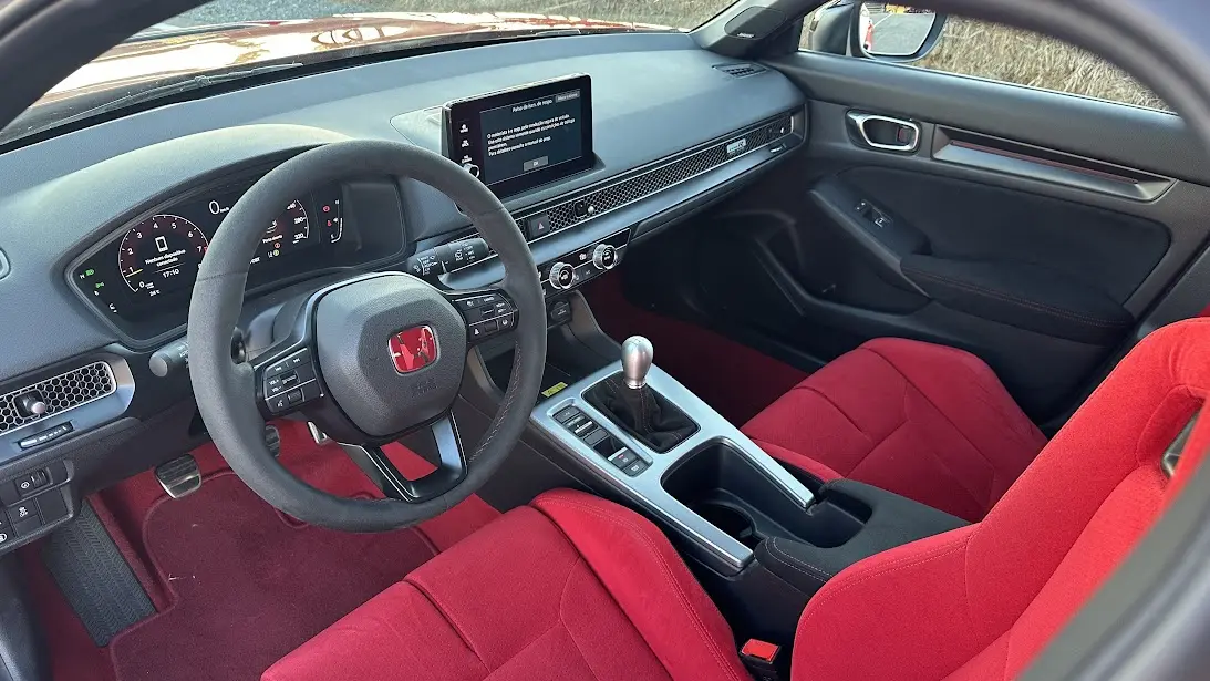 Interior do Honda Civic Type R
