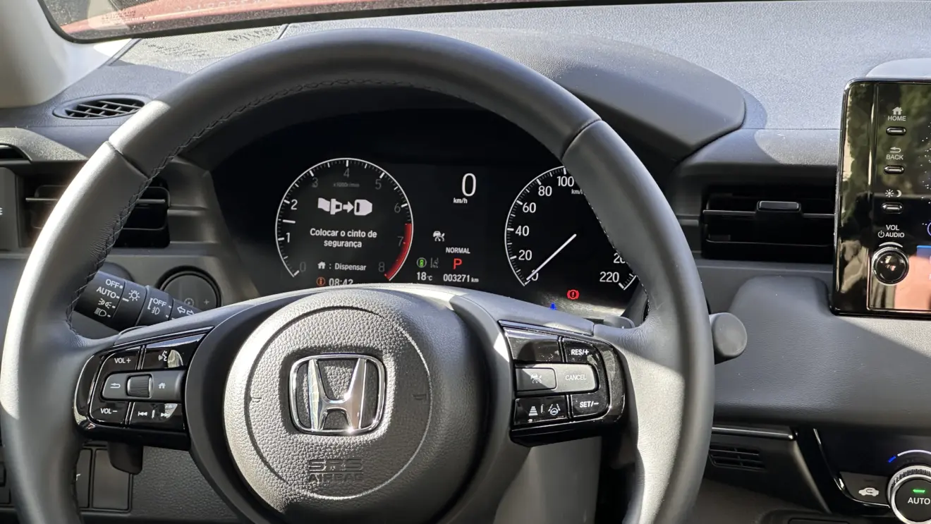 painel de instrumentos Honda HR-V Touring