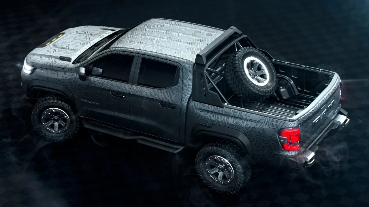 Ram Dakota Conceito/Concept de traseira alto