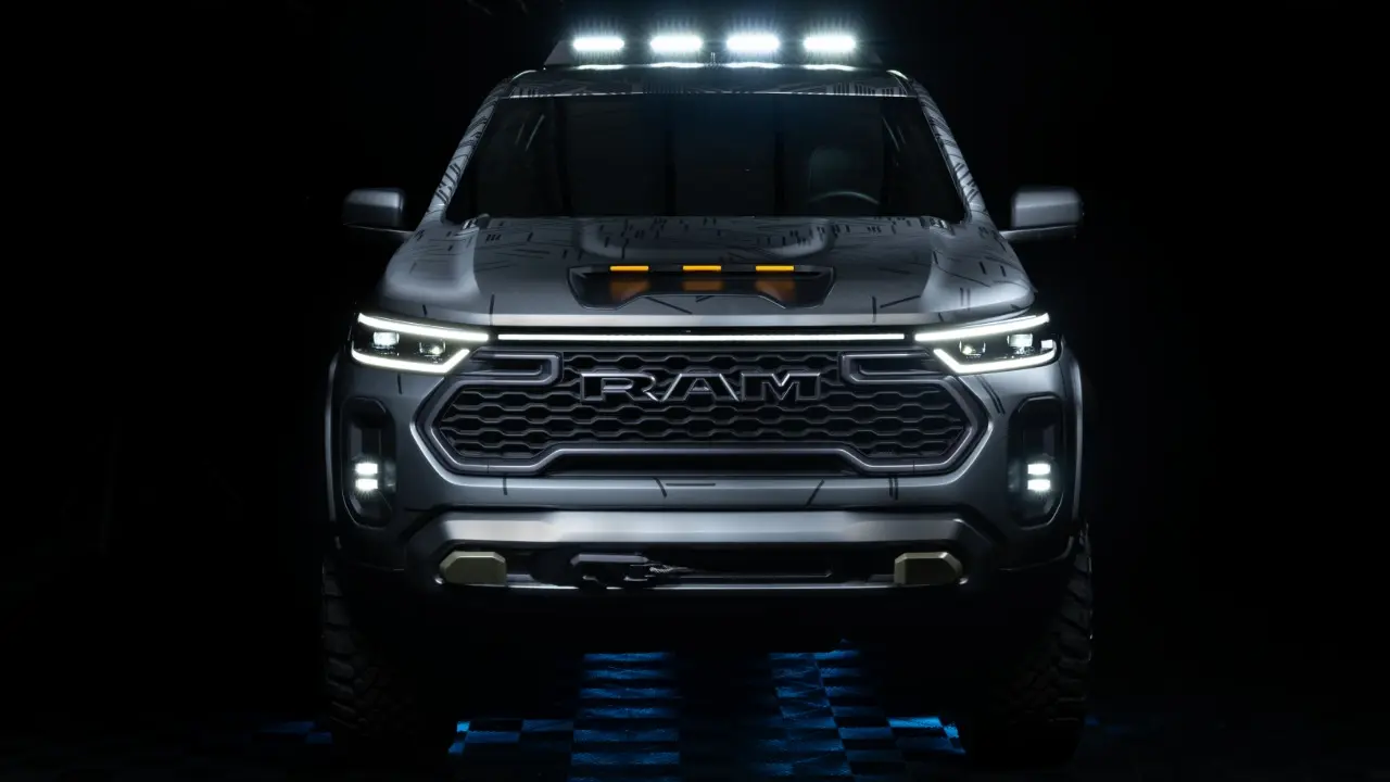 Ram Dakota Conceito/Concept de frente