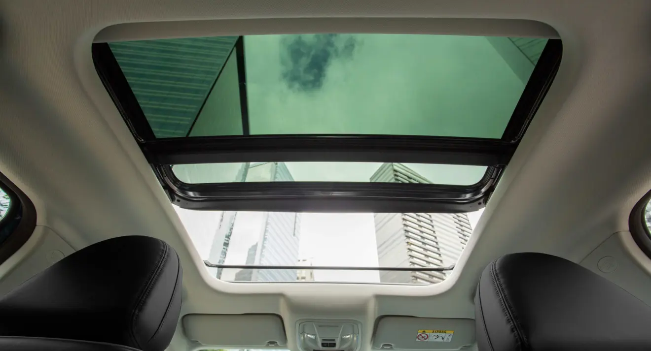 Teto solar panorâmico do Ora 03 BEV58