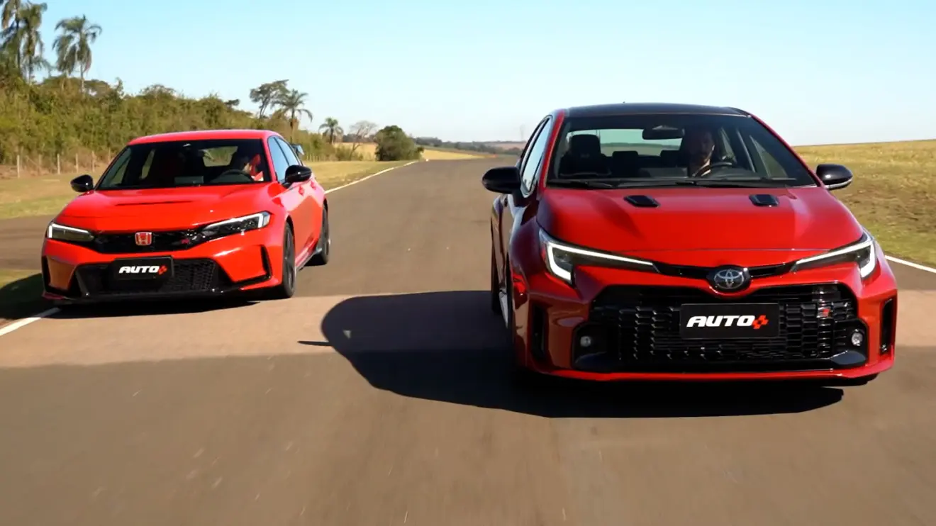 Honda Civic Type-R vs Toyota GR Corolla [Auto+]