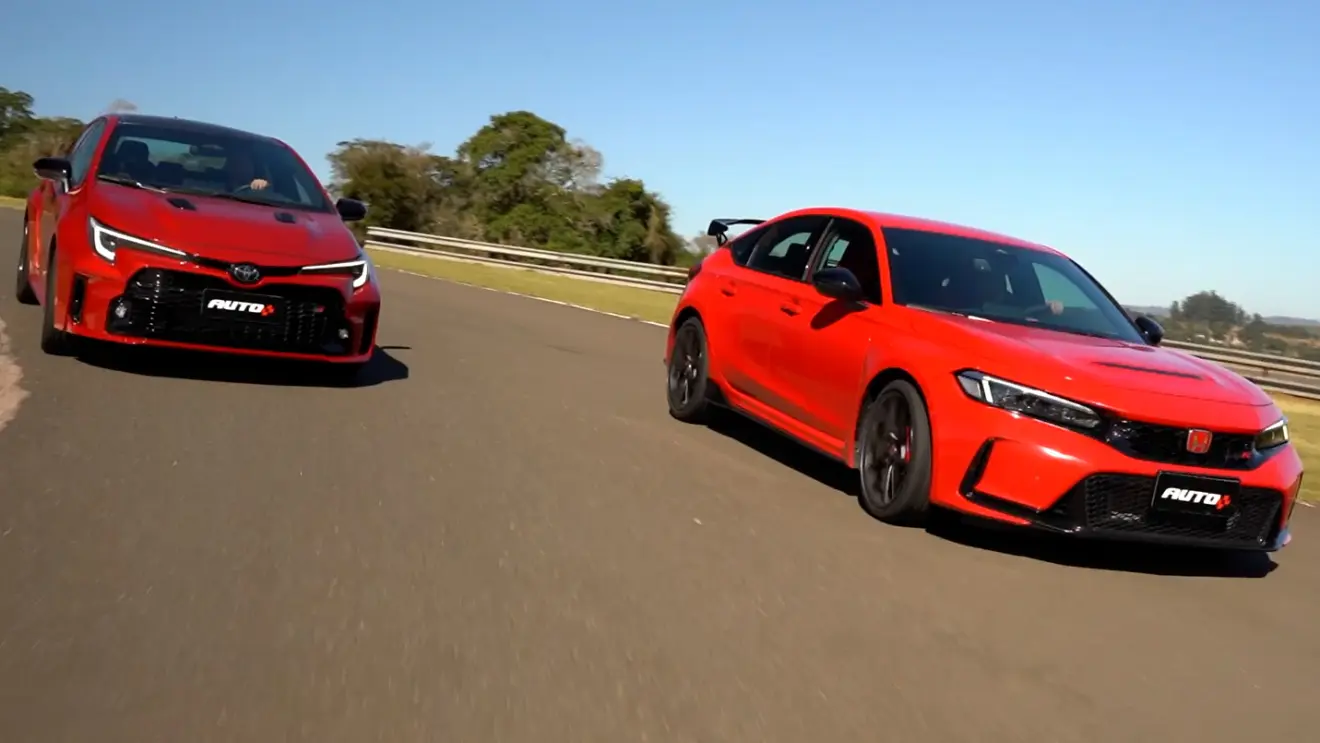 Honda Civic Type-R vs Toyota GR Corolla [Auto+]