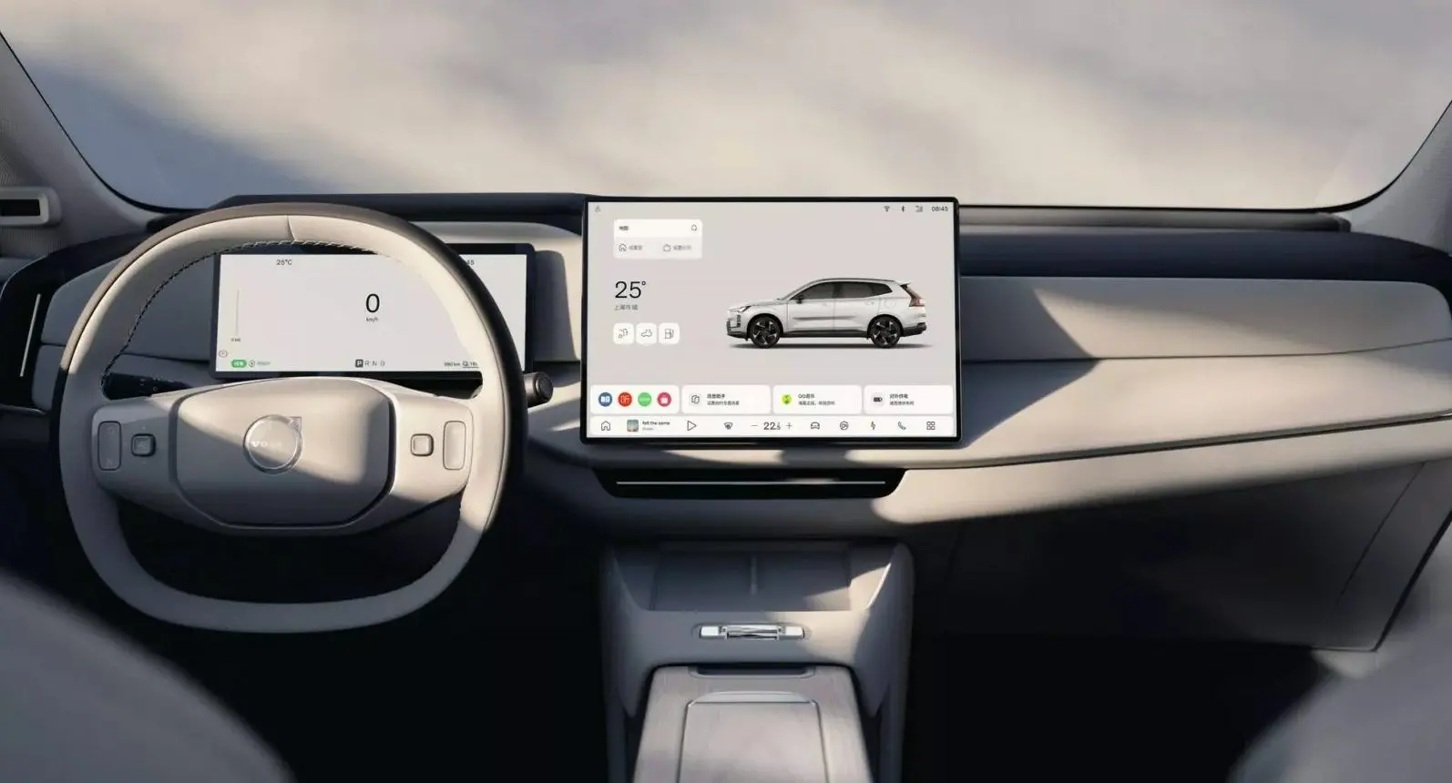 Interior do novo Volvo XC70