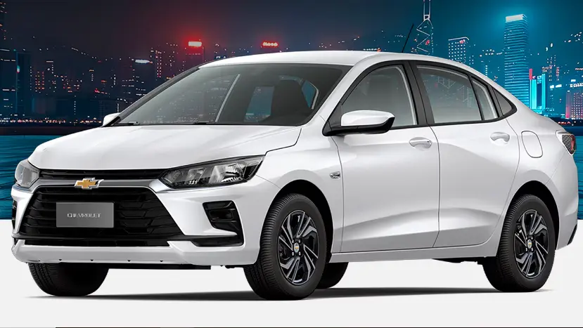 Chevrolet Onix Plus Sem Nome turbo manual 2026 branco visto de lado