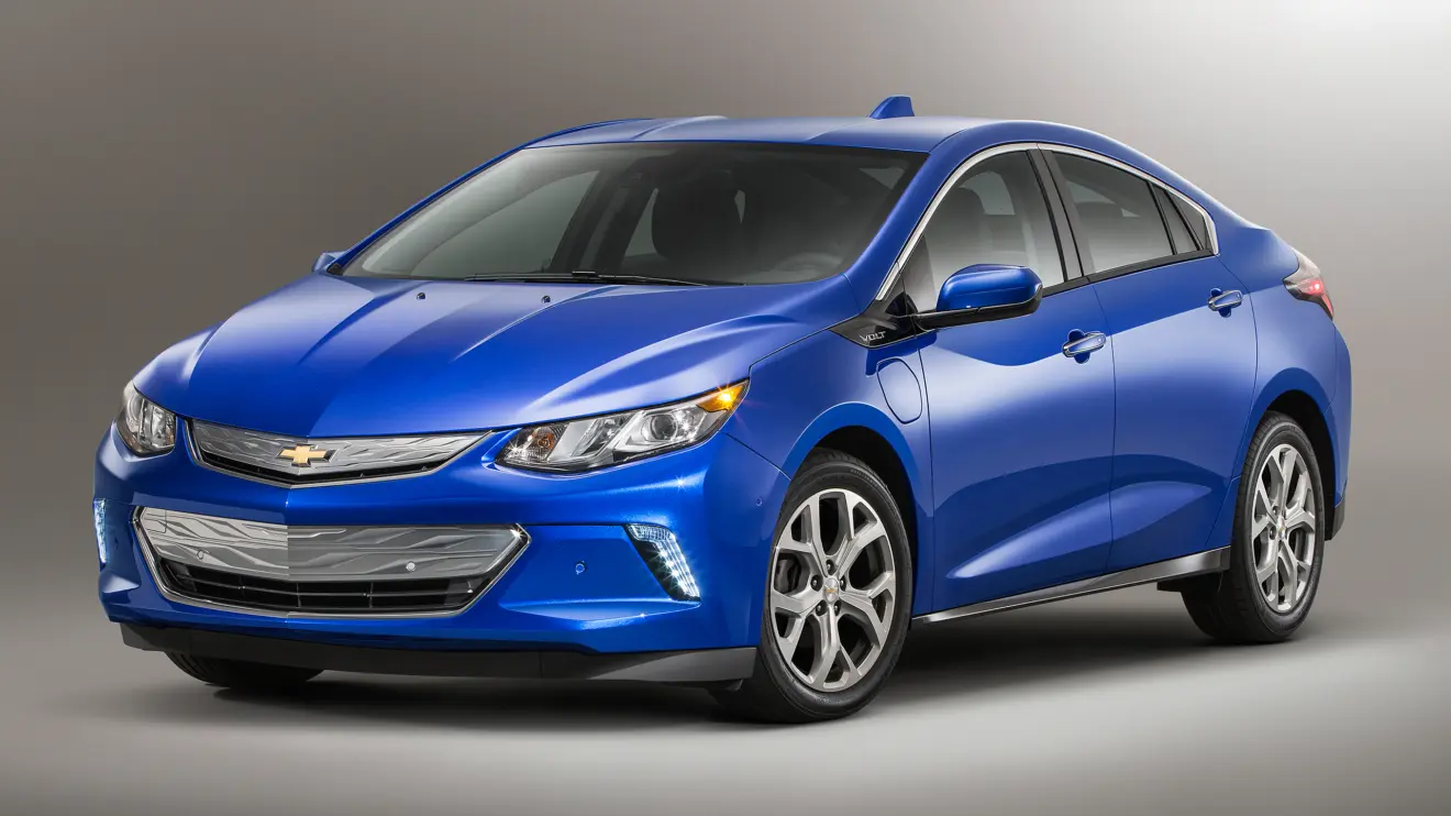 Chevrolet Volt segunda geração azul phev