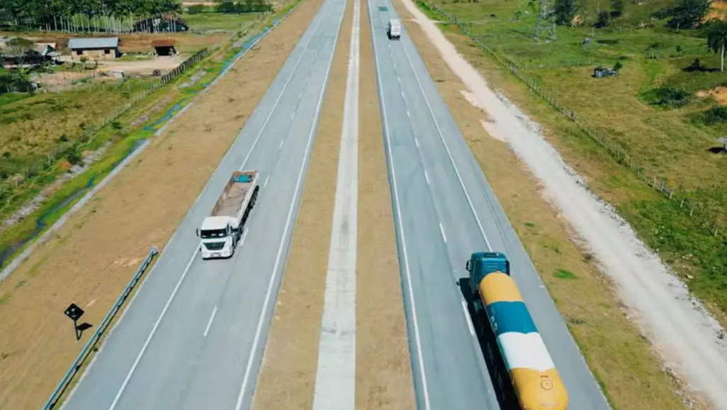 Parte do Contorno Viário da BR-101