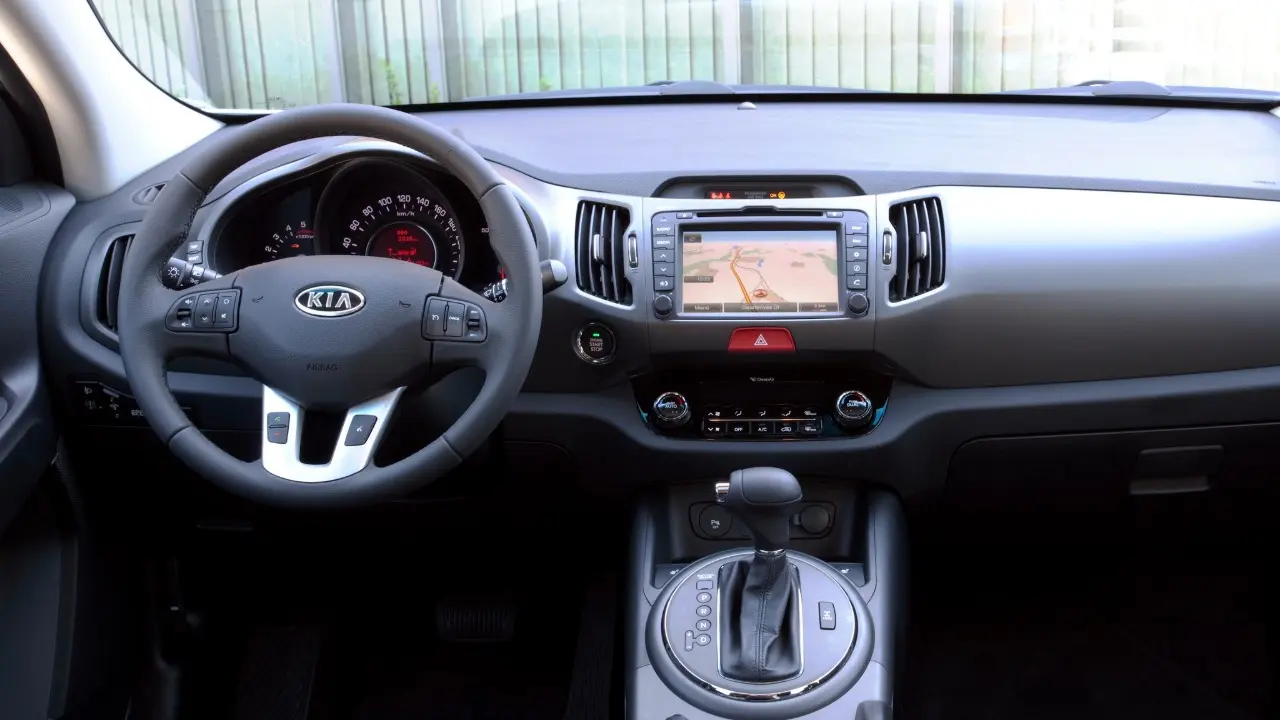 Interior do Kia Sportage