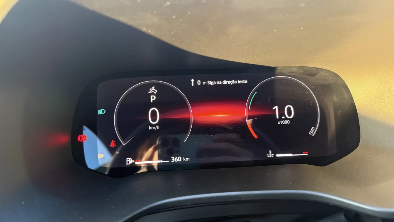 Painel de instrumentos do Renault Kardian Iconic 2026