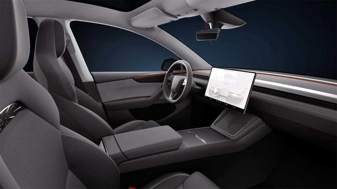 Interior do Tesla Model Y Performance