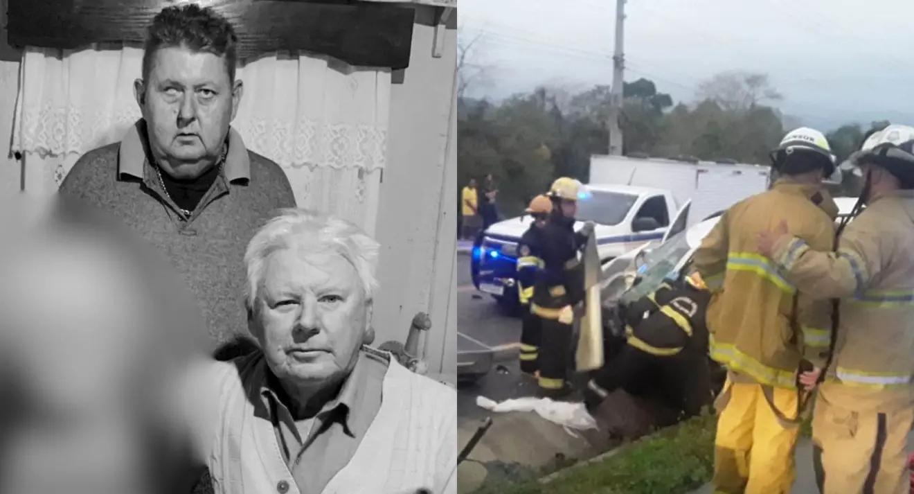 Acidente tira vida de pai e filho