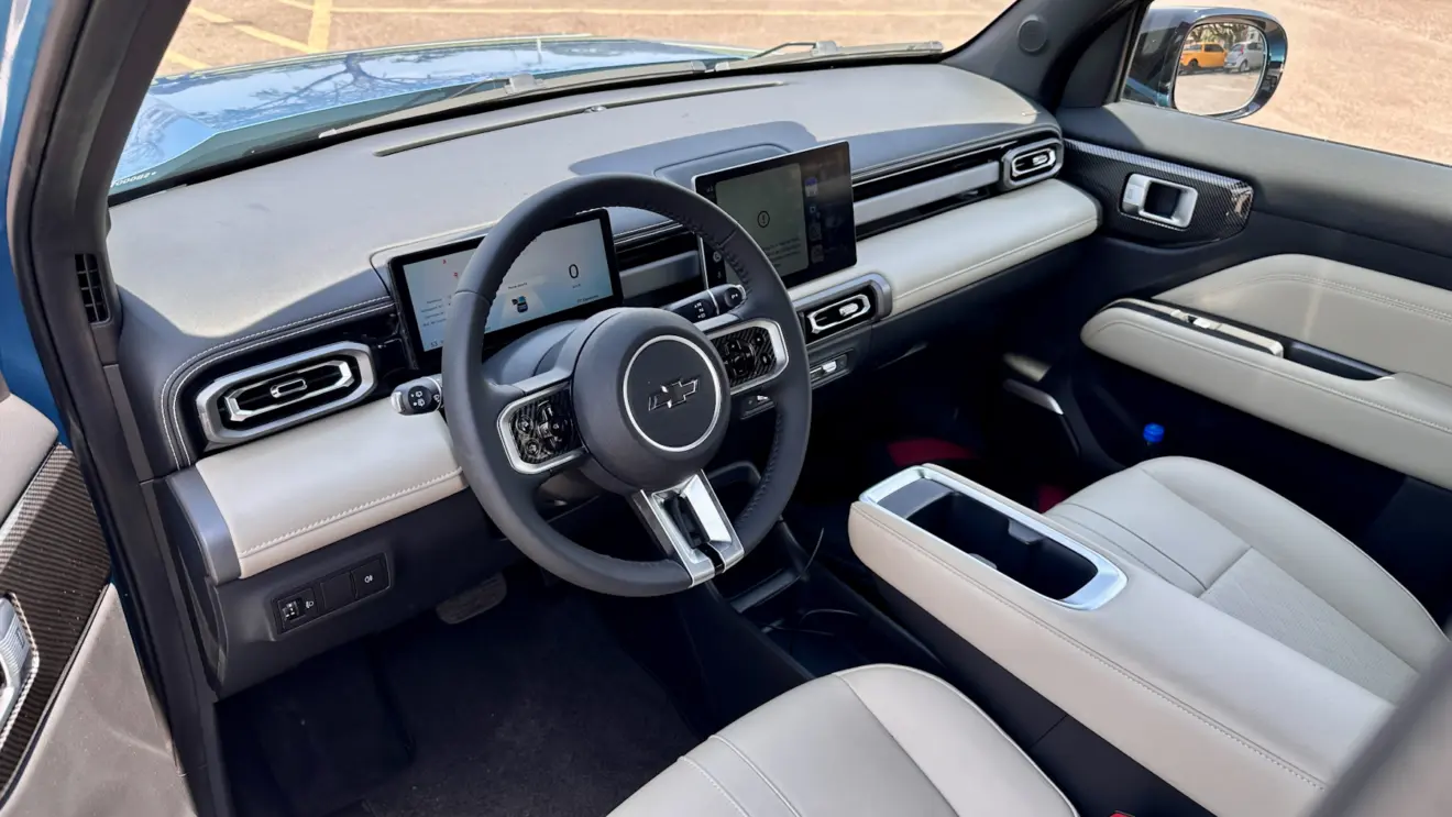 Painel e volante do Chevrolet Spark EUV