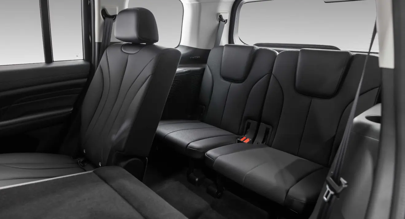 Bancos da última fileira do GWM Haval H9