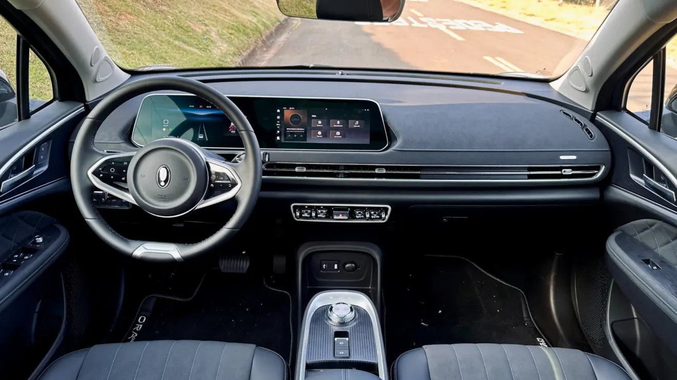 Interior GWM Ora 03 BEV58 [Auto+ / João Brigato]