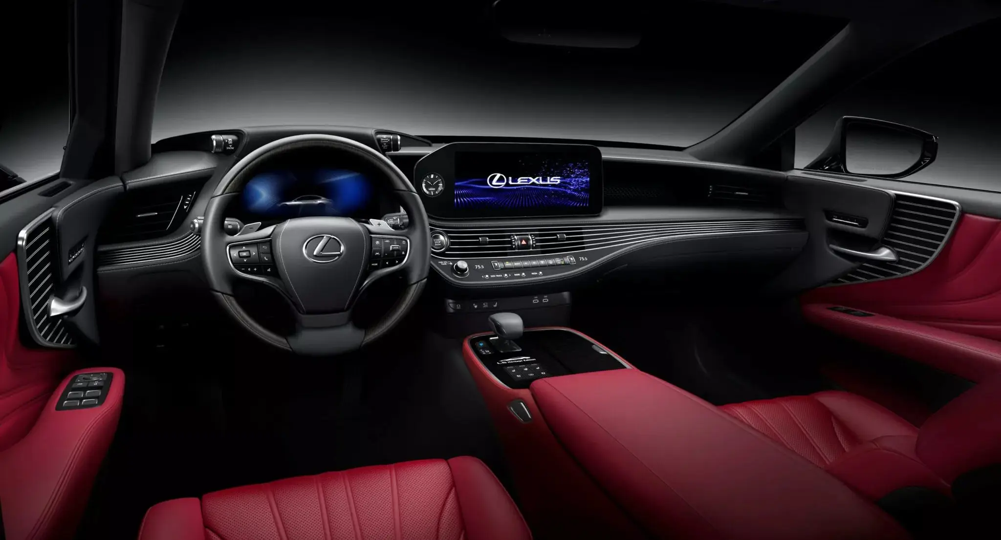 Interior do Lexus LS Heritage Edtiion 