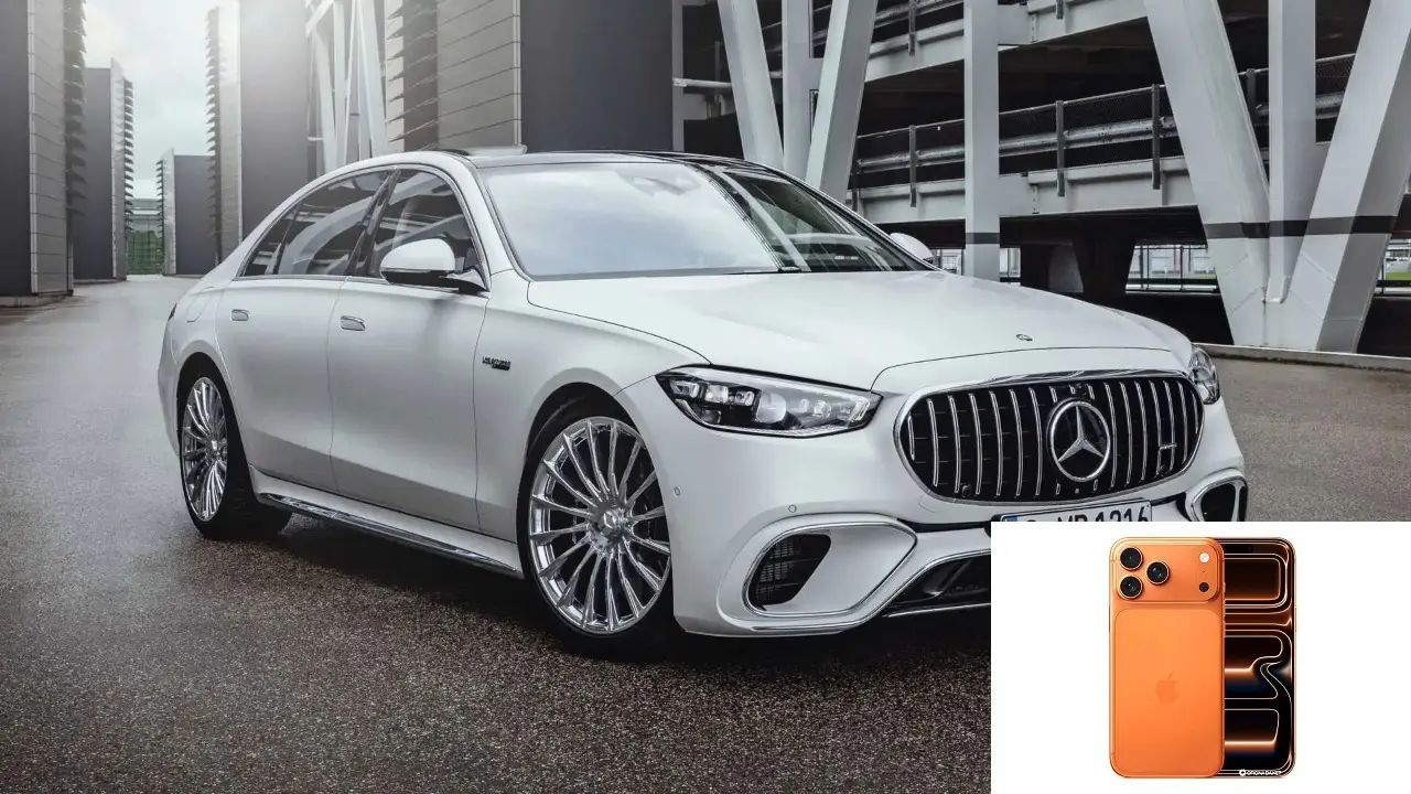 Mercedes-AMG S63 S AMG Line e iPhone 17 Pro Max