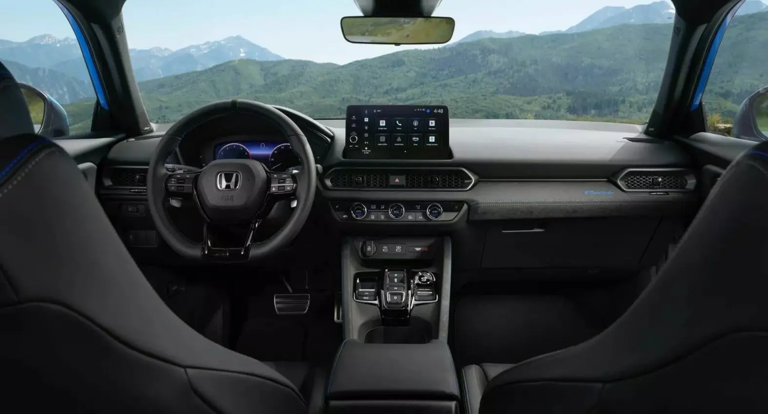 Interior do novo Honda Prelude