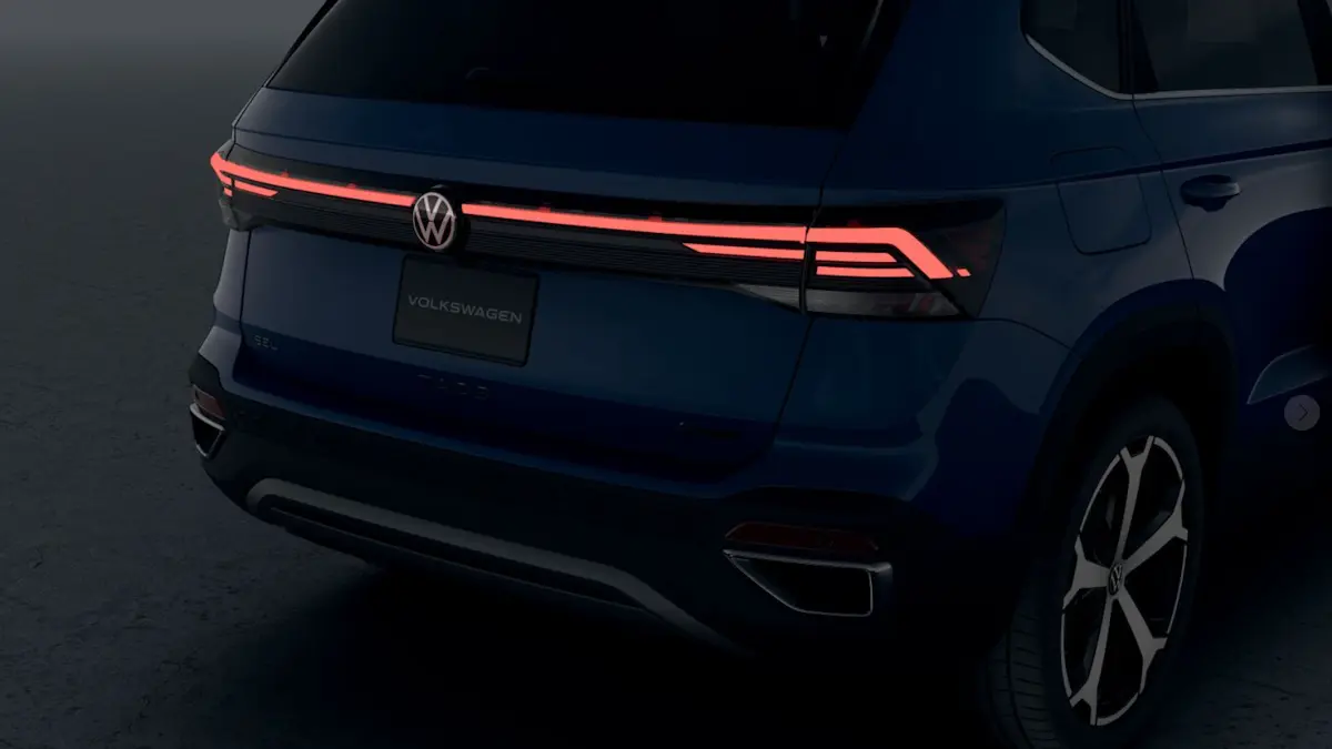 volkswagen taos 2026 lanterna acesa