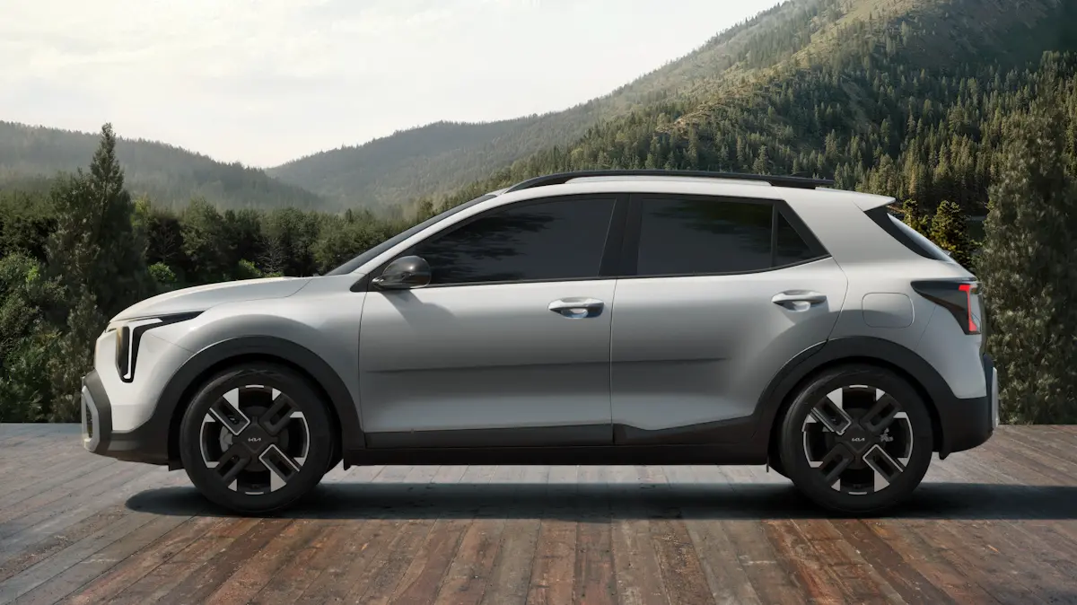 Kia Stonic GT branco lateral