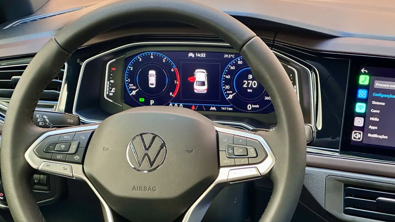 painel de instrumentos volkswagen virtus highline