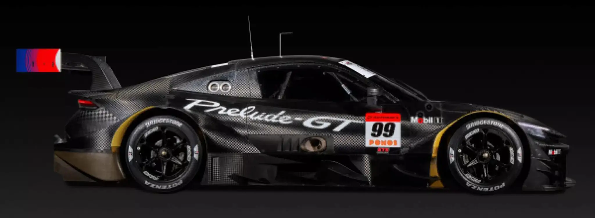 Honda Prelude GT 500 parado de lateral não será um híbrido